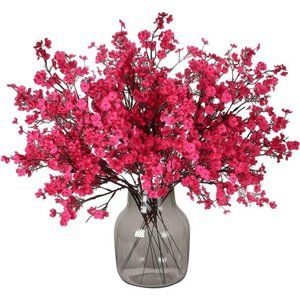 6Pcs Babys Breath Artificial Flowers Bulk Real Touch Flowers Fake silk Flowers